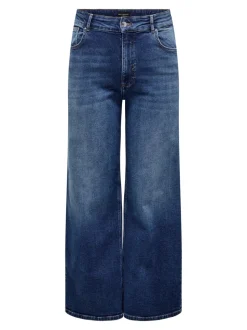 CARJUICY Taille haute Wide Leg Fit Jeans