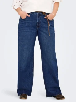 CARJUICY Taille haute Wide Leg Fit Jeans
