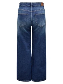 CARJUICY Taille haute Wide Leg Fit Jeans