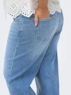 CARJULLES Taille basse Wide Leg Fit Jeans