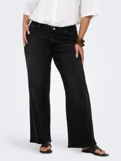 CARJULLES Taille basse Wide Leg Fit Jeans