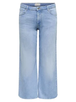 CARJULLES Taille moyenne Wide Leg Fit Jeans
