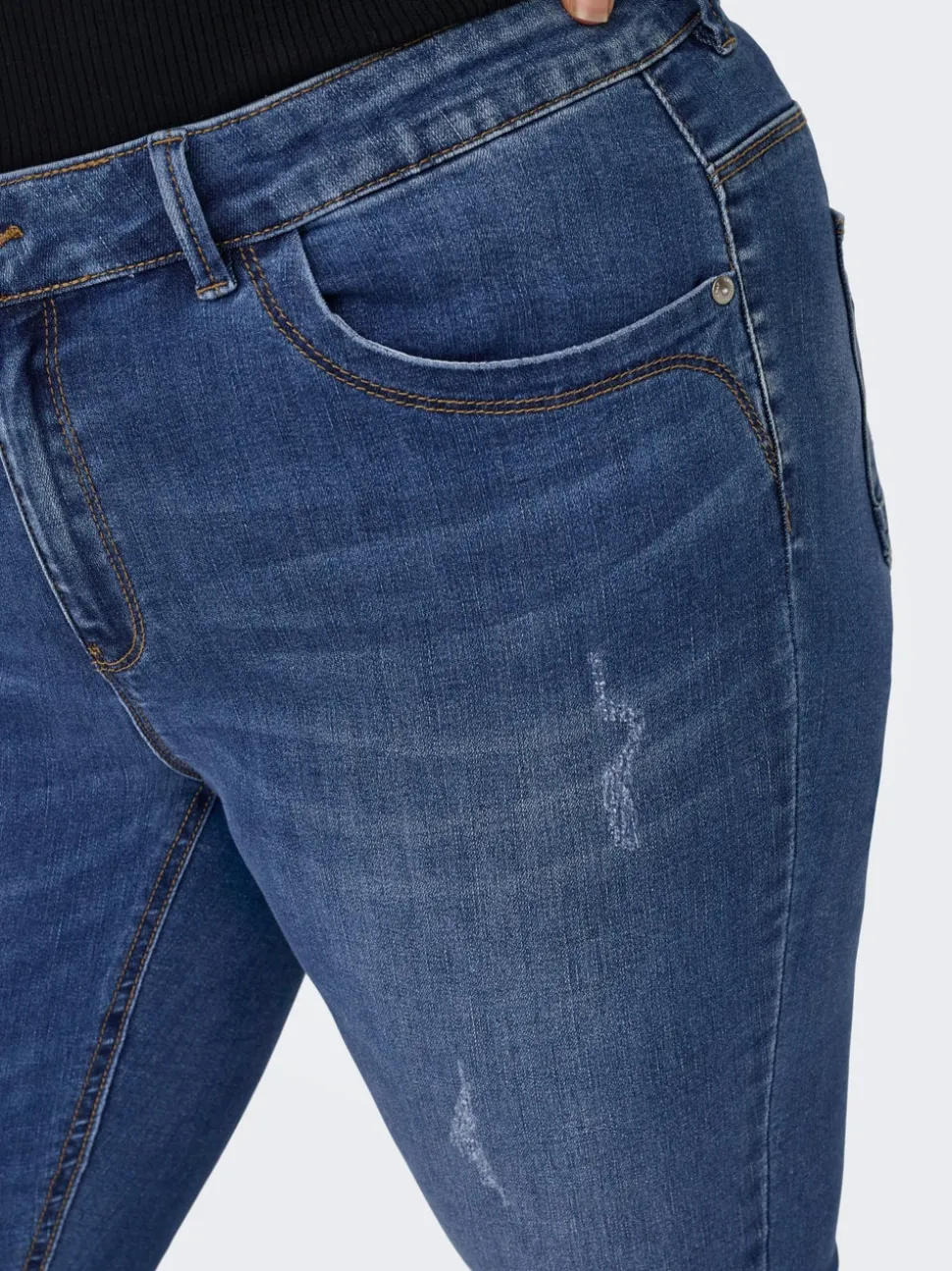 CARKARLA Taille classique Skinny Fit Longueur cheville Jeans