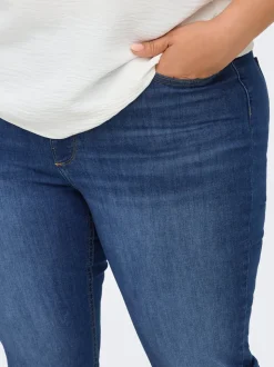 CARKENYA Taille moyenne cropped Flared Fit Jeans