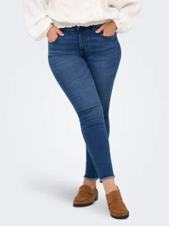 CARLACE Taille moyenne Skinny Fit Longueur cheville Jeans