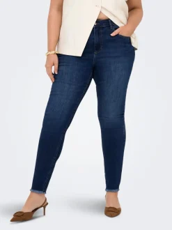 CARLACE Taille moyenne Skinny Fit Longueur cheville Jeans