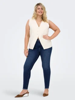 CARLACE Taille moyenne Skinny Fit Longueur cheville Jeans