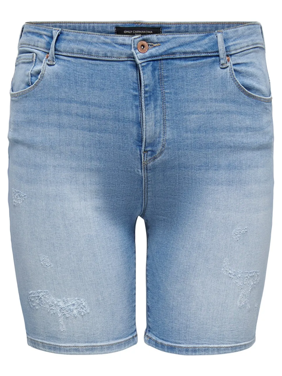 CARLAOLA Skinny Fit Short en denim