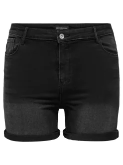CARLAOLA Taille haute Skinny Fit Short en denim
