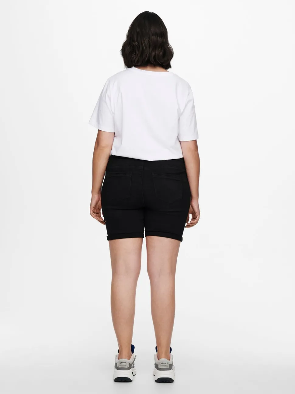 CARLAOLA Taille haute Skinny Fit Short en denim