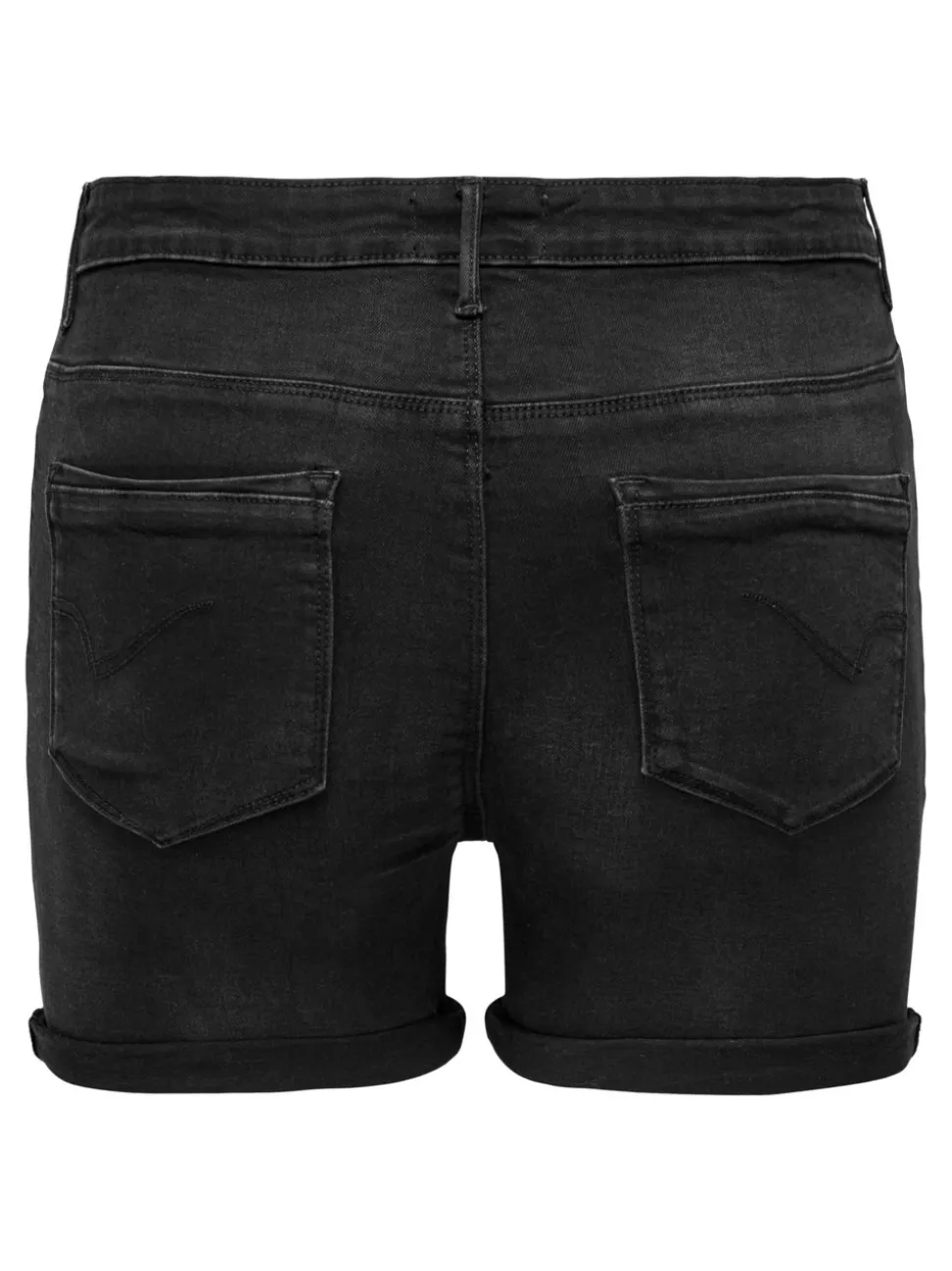 CARLAOLA Taille haute Skinny Fit Short en denim