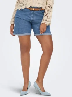 CARLAURA Taille haute Straight Fit shorts