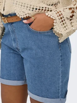 CARLAURA Taille haute Straight Fit shorts