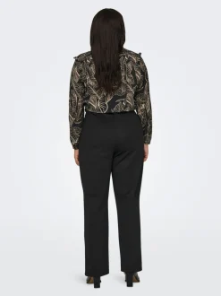 CARLAUREL Straight Fit Pantalon