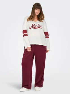 CARLETT Regular Fit Pantalon à jambe large