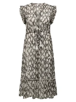 CARLILJA robe de plage longue