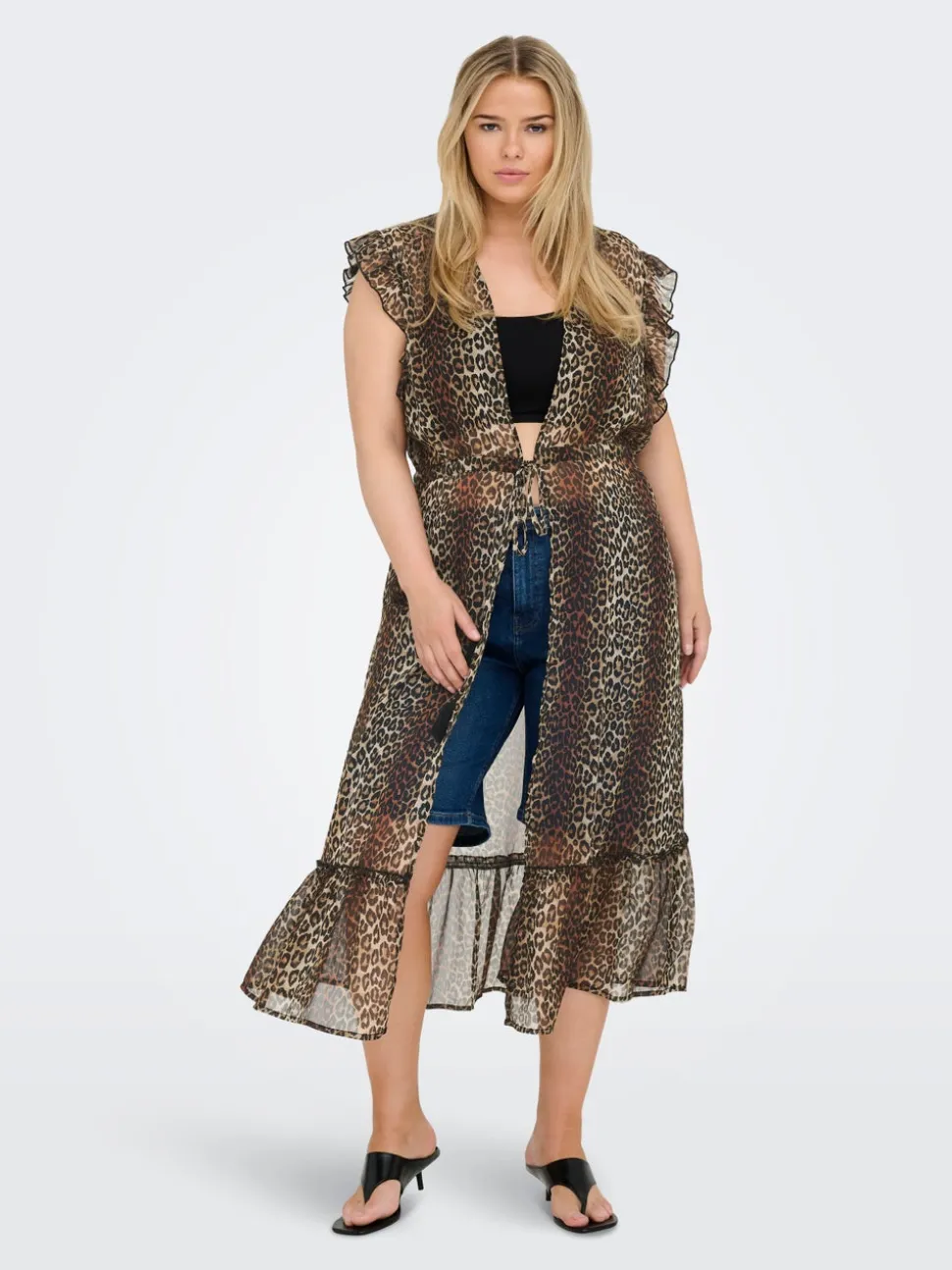 CARLILJA robe de plage longue