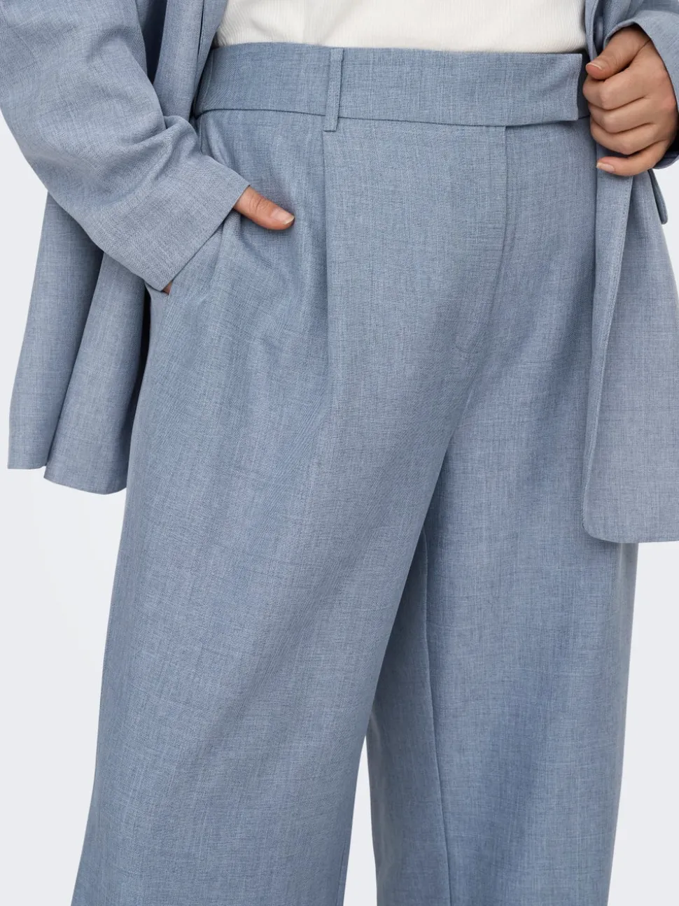 CARLINDA Straight Fit Pantalon de tailleur