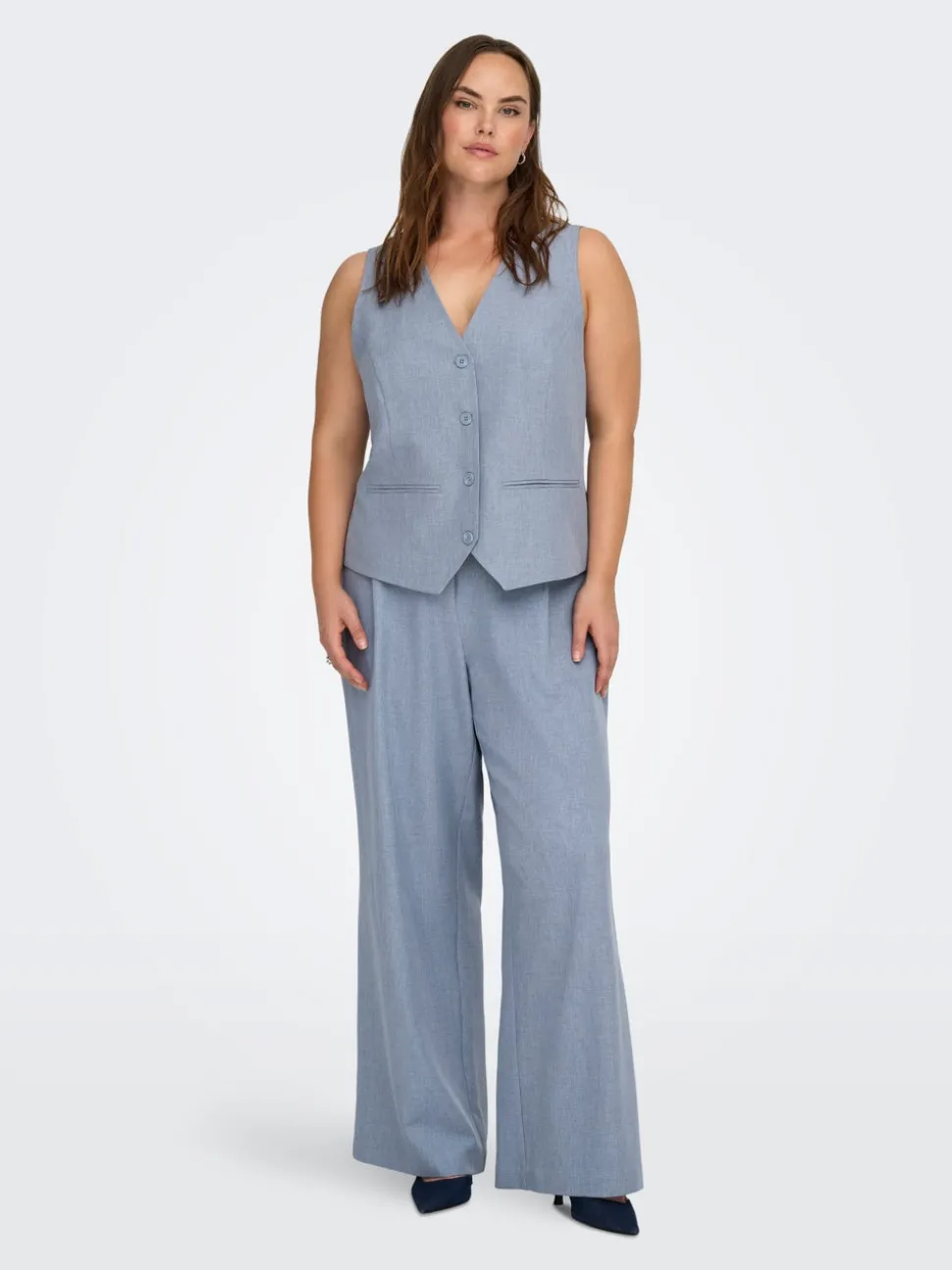 CARLINDA Straight Fit Pantalon de tailleur