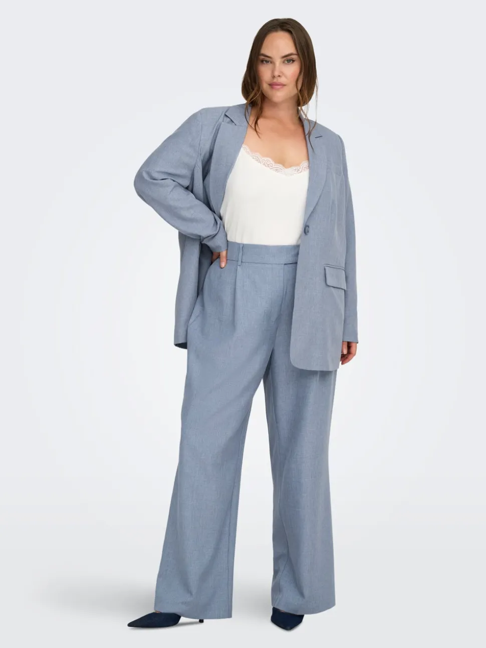 CARLINDA Straight Fit Pantalon de tailleur