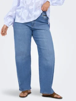 CARMADISON Taille haute Wide Leg Fit Jeans