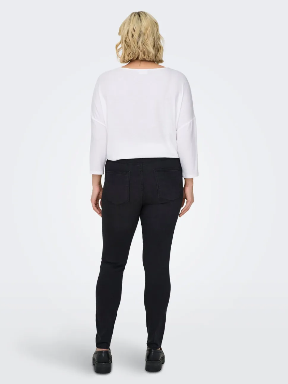 CARMILA-IRIS Taille haute Skinny Fit Longueur cheville Jeans