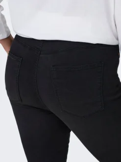 CARMILA-IRIS Taille haute Skinny Fit Longueur cheville Jeans