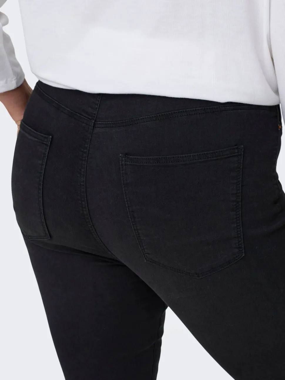 CARMILA-IRIS Taille haute Skinny Fit Longueur cheville Jeans