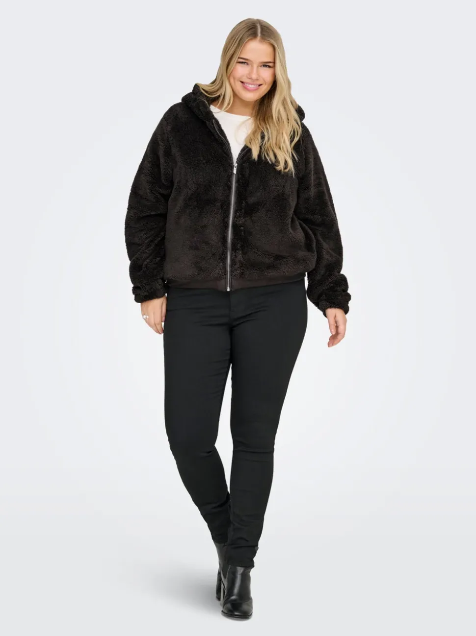 CARNEWANNA Manteau en peluche
