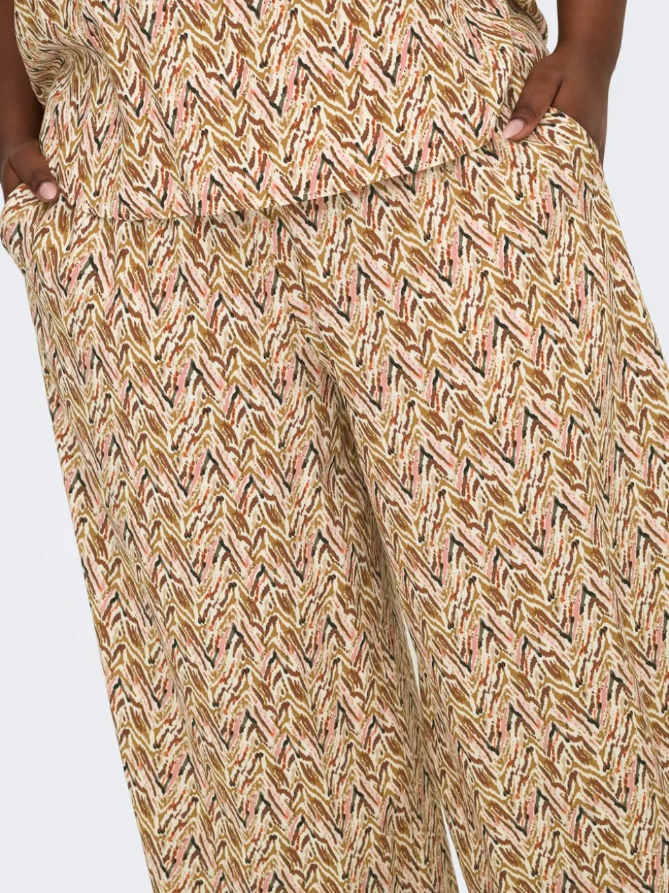 CARNOVA Loose Fit - Cropped Pantalon