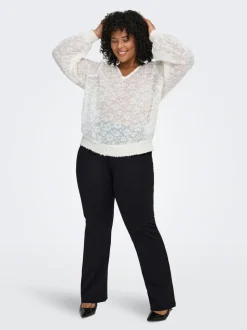 CARPEVER Flared Fit Pantalon