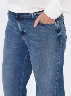 CARRADISON Taille haute Wide Leg Fit Jeans