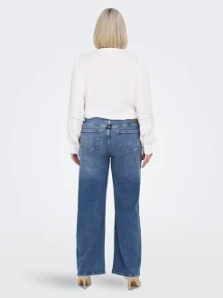 CARRADISON Taille haute Wide Leg Fit Jeans