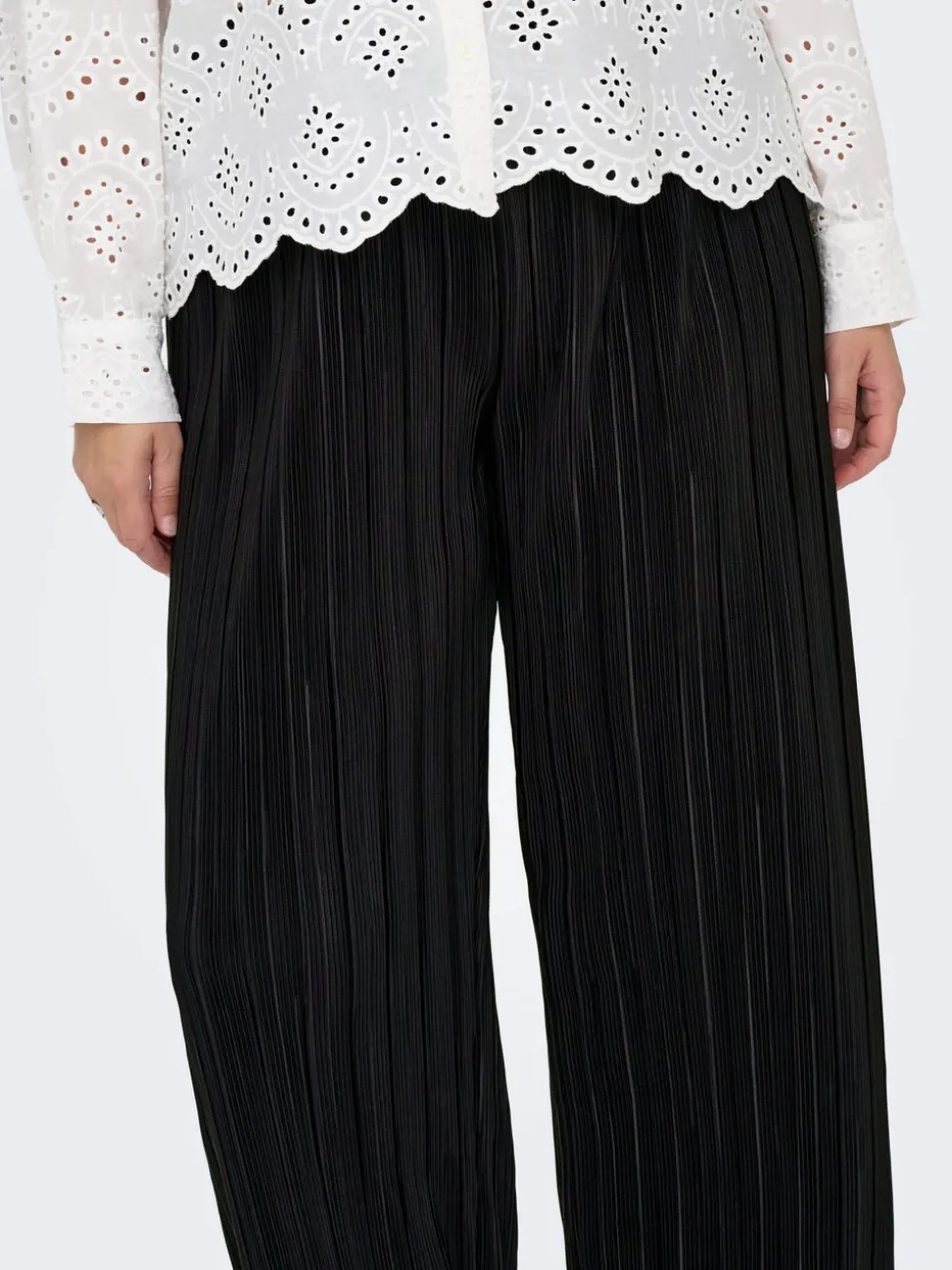 CARRAVENNA Regular Fit Pantalon plissé