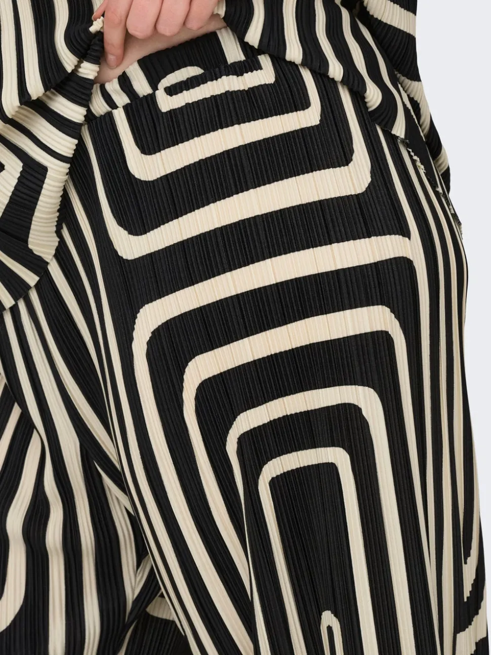 CARRAVENNA Regular Fit Pantalon plissé