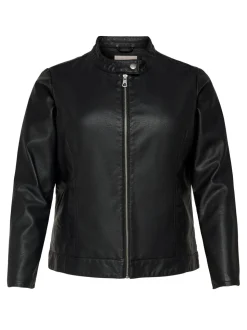 CARROBBER Veste en simili cuir
