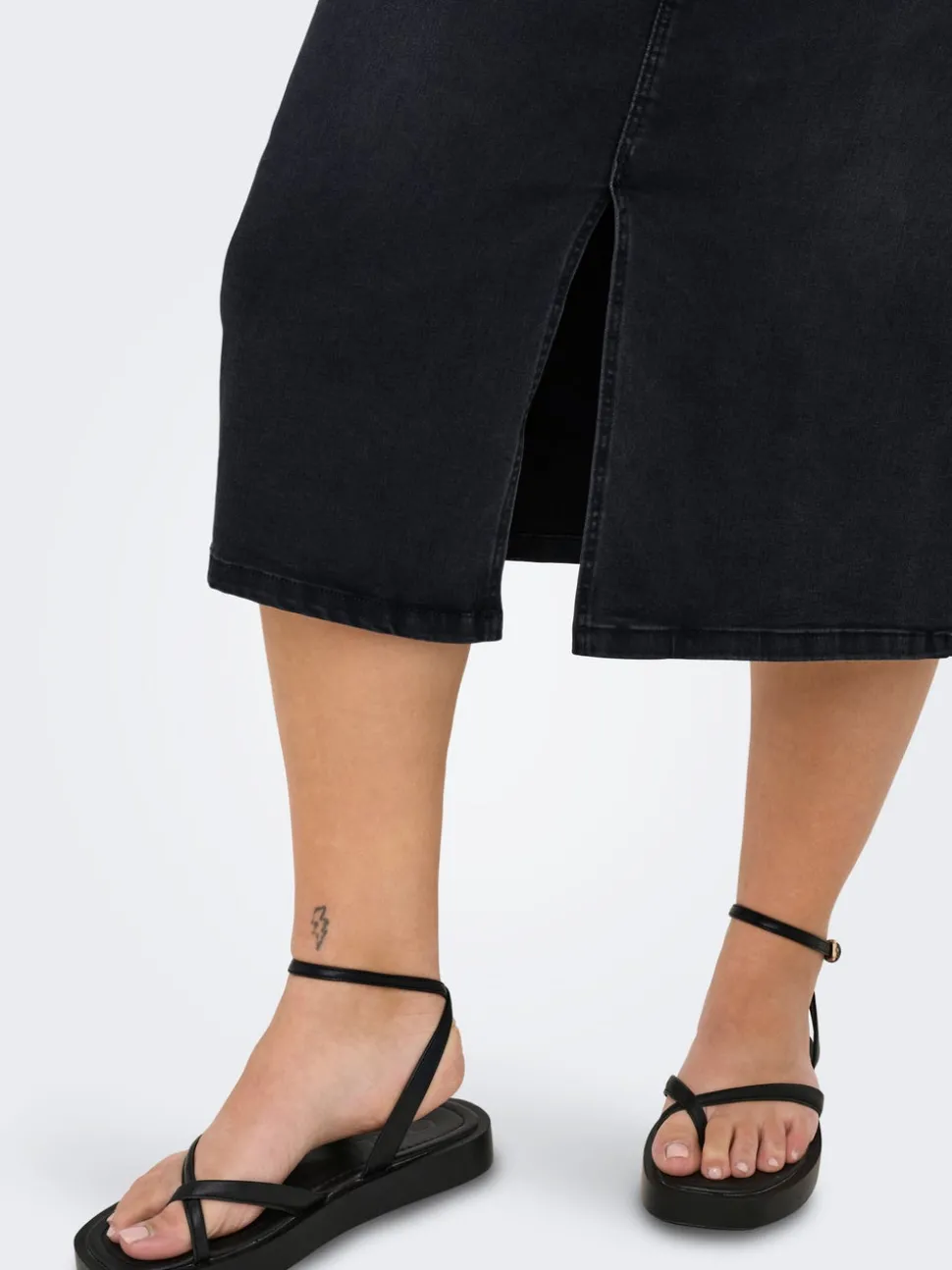 CARROSE Jean Jupe en denim Jupe midi