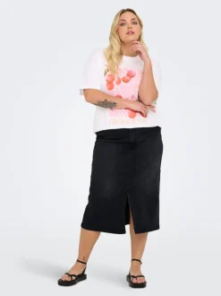 CARROSE Jean Jupe en denim Jupe midi