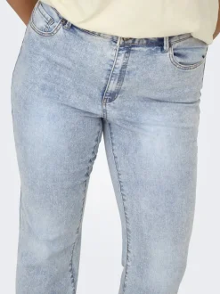 CARROSE Taille haute Retro Flared Fit Jeans