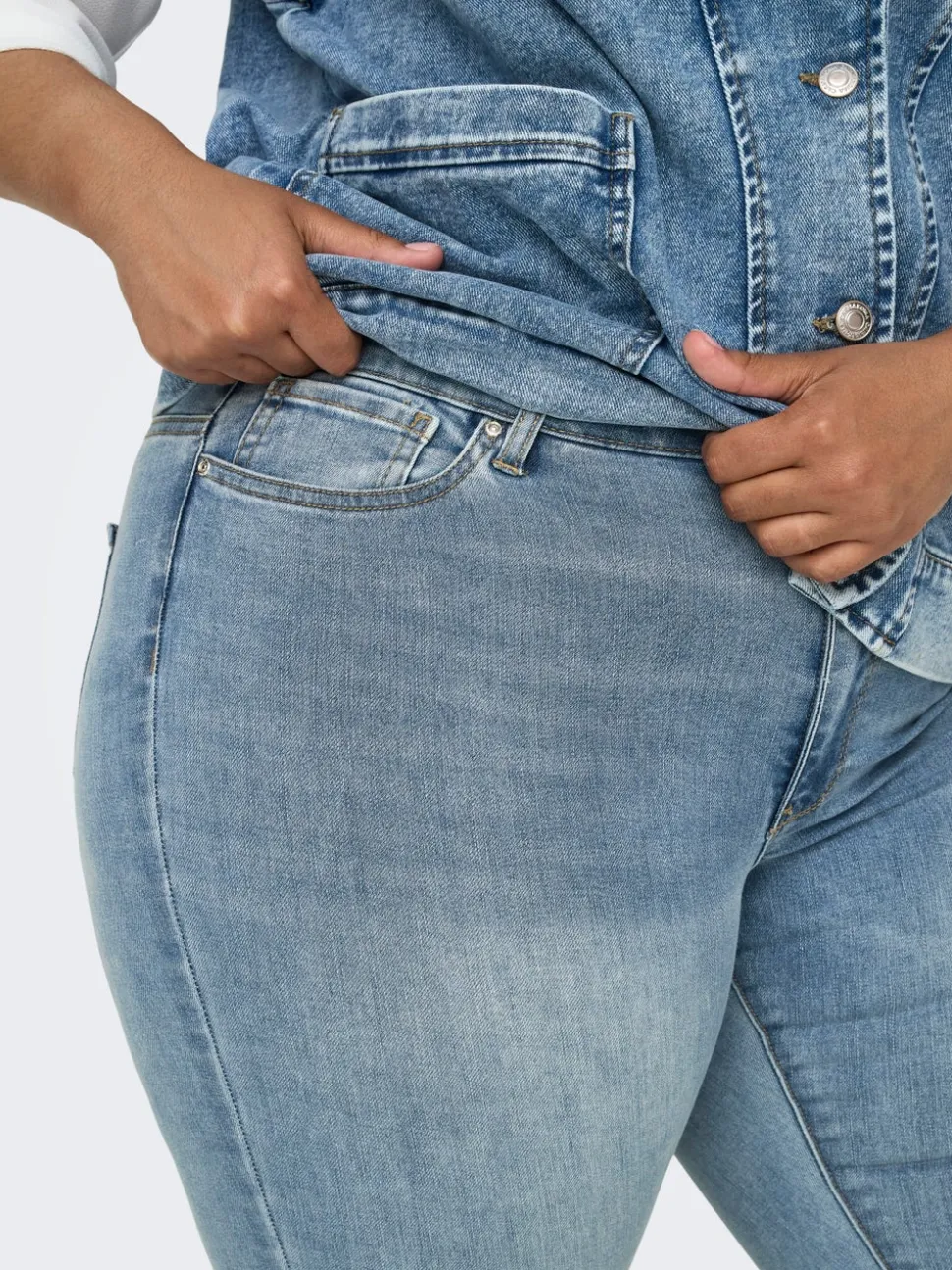 CARROSE Taille haute Skinny Fit Jeans