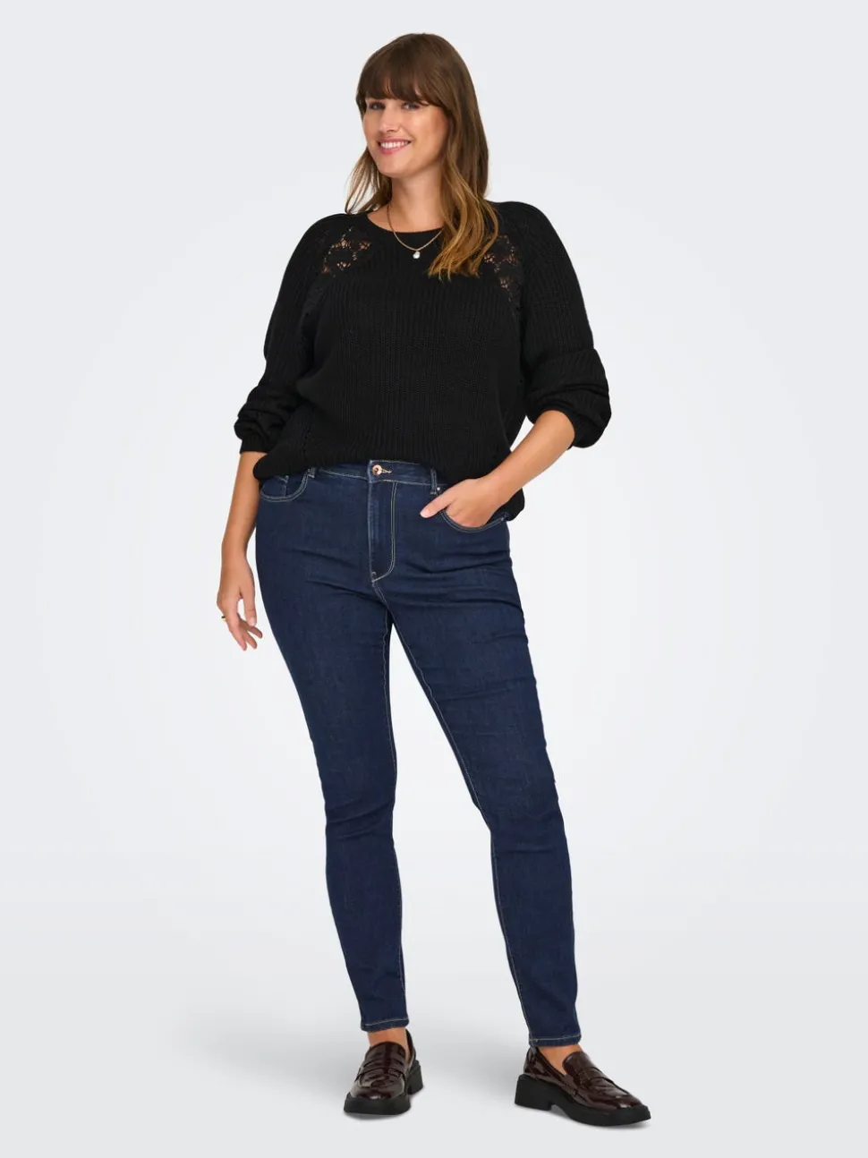 CARROSE Taille haute Skinny Fit Jeans