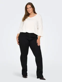 CARSALLY Taille haute Flared Fit Jeans