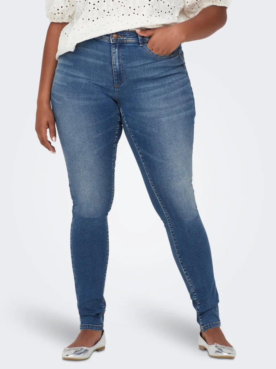 CARSALLY Taille moyenne Skinny Fit Jeans