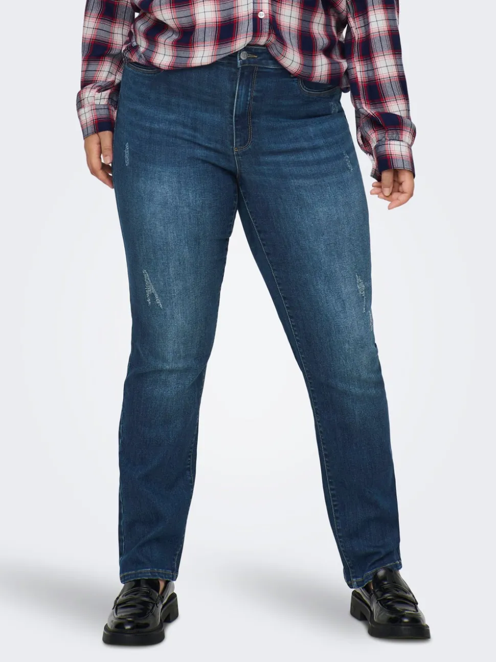CARSALLY Taille moyenne Slim Fit Jeans