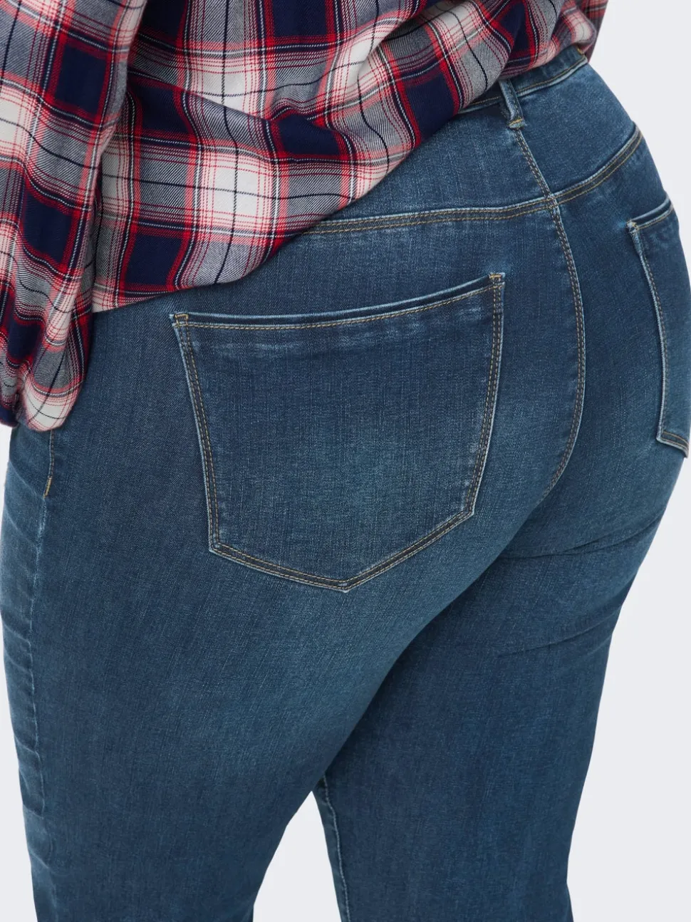 CARSALLY Taille moyenne Slim Fit Jeans
