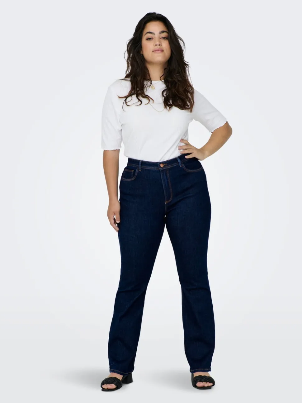 CARSALLY Taille haute Flared Fit Jeans