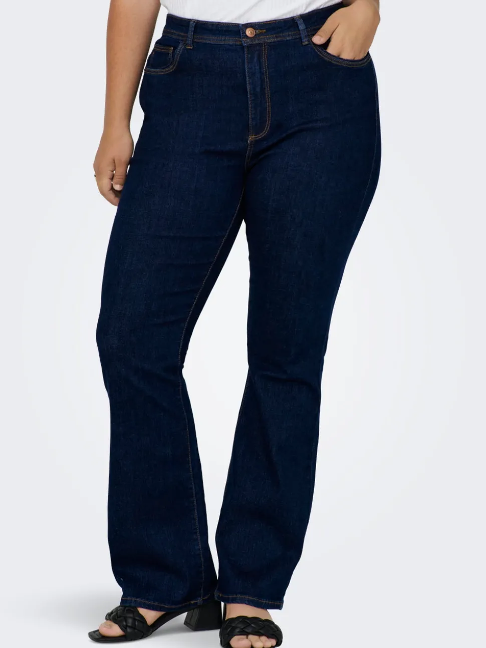 CARSALLY Taille haute Flared Fit Jeans