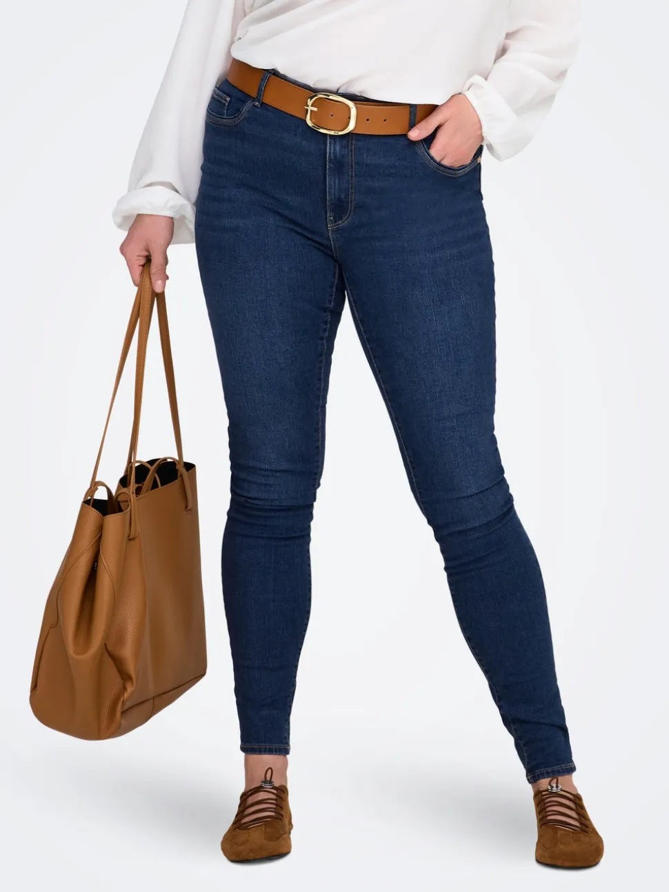 CARSALLY Taille moyenne Skinny Fit Jeans