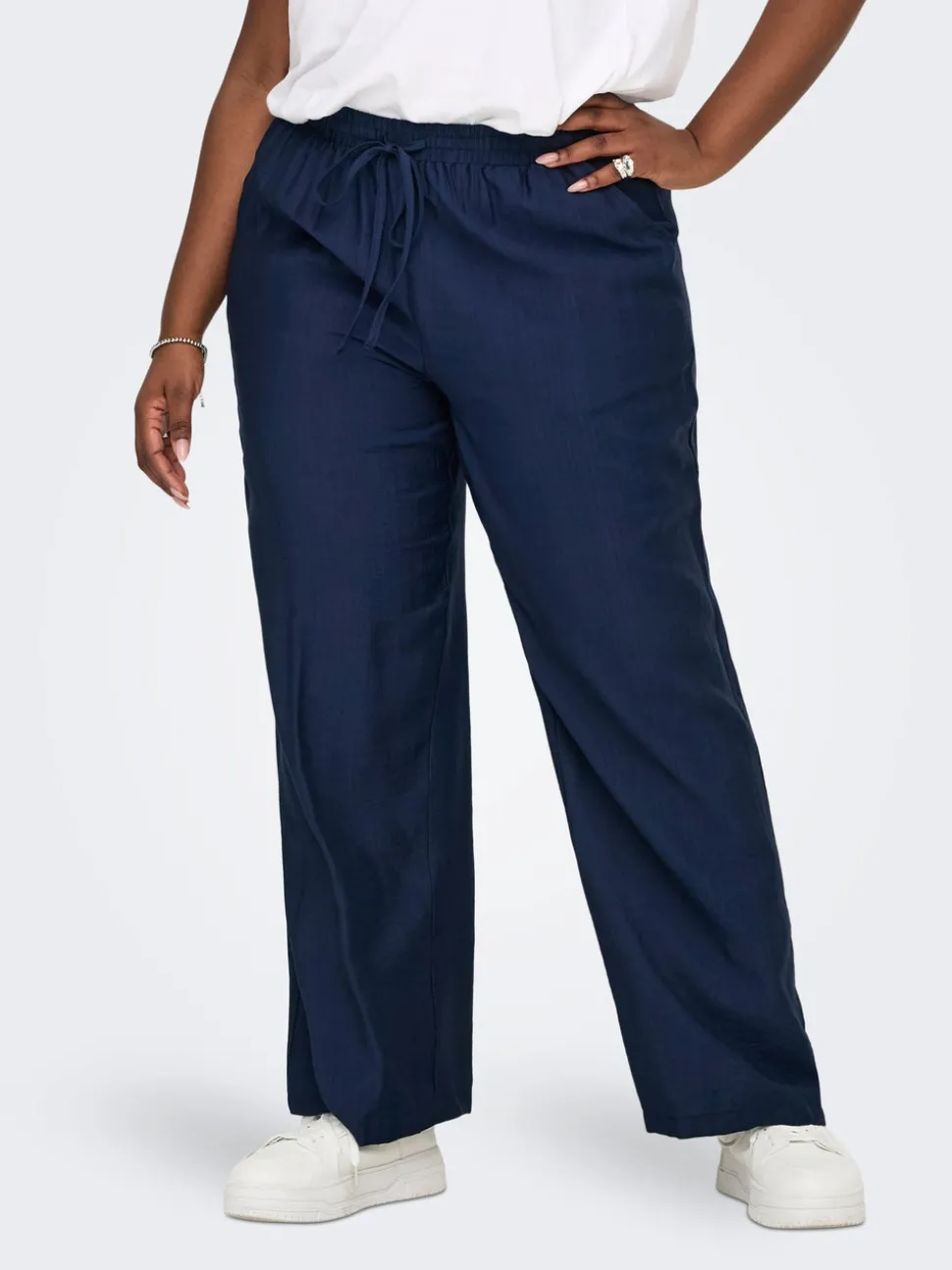 CARSANDY Regular Fit Pantalon à jambe large