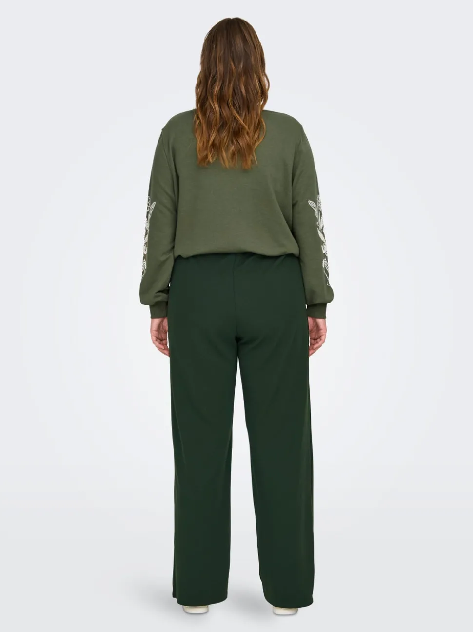 CARSANIA Regular Fit Pantalon à jambe large